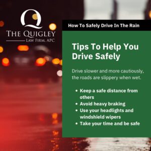 Drive Safely in the Rain
