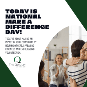 National Make A Difference Day 2023