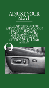 adjust your seat
